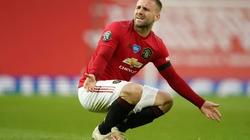 Man Utd's Shaw out for month with hamstring injury