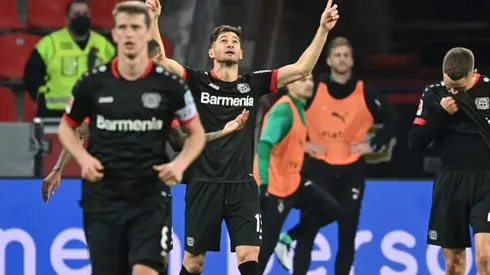 Alario shines as Leverkusen win seven-goal thriller