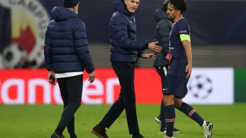 PSG coach Tuchel dismisses speculation over future after Champions League loss to Leipzig