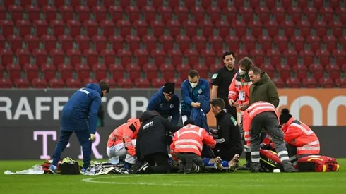 Schalke's Uth 'doing very well' after being knocked unconscious in sickening collision