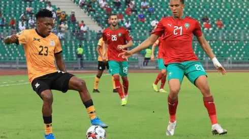 Whirlwind start takes holders Morocco past Zambia