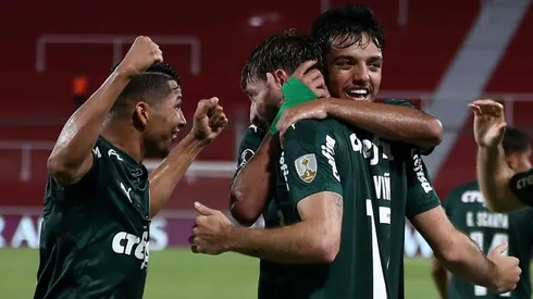 Brazil's Palmeiras leads River Plate of Argentina in Libertadores semi-finals