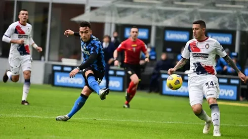 Lautaro hat-trick sends six-goal Inter Milan top of Serie A