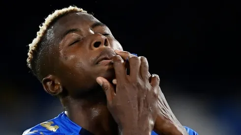 Napoli forward Osimhen positive for coronavirus