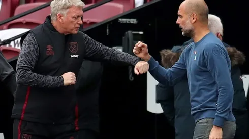 Guardiola admires 'Buddha-like' calm of Moyes, Ancelotti