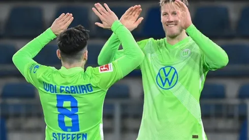 Steffen at the double as Wolfsburg go third in Bundesliga