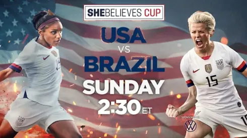 USWNT vs. Brazil on US TV: Feb. 21, 2021