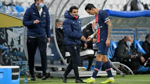 PSG lose Di Maria for Barca Champions League tie