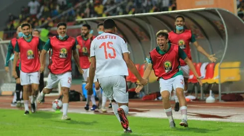 Rahimi strikes twice as holders Morocco crush hosts Cameroon