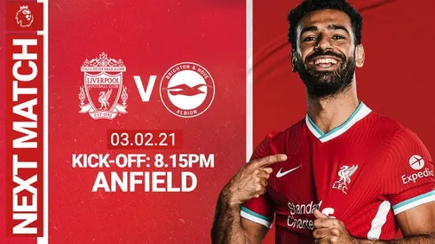 Where to find Liverpool vs. Brighton on US TV: Feb. 3, 2021