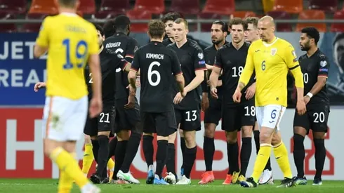 Germany again protest for human rights with cryptic message