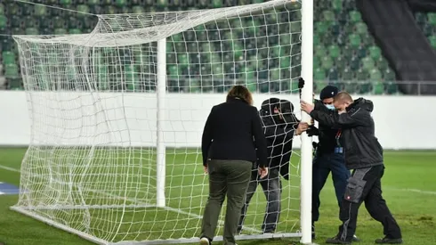 Swiss World Cup game delayed due to wrong-sized goalposts