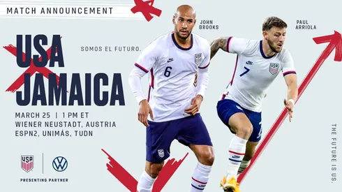 Where to find USA vs. Jamaica on US TV: March 2021