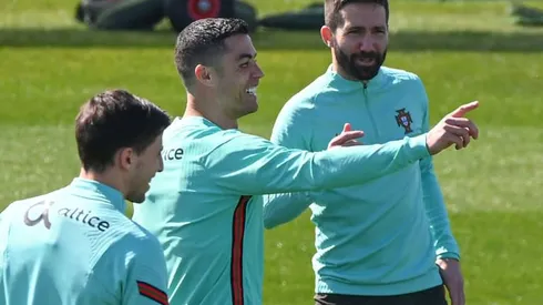 Ronaldo's spirits high despite Juve setbacks, says Portugal's Santos