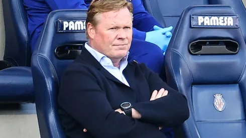 Barca's Koeman to miss crucial title clashes after two-match ban for referee 'disrespect'