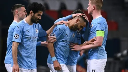 Mahrez grabs winner as Man City come from behind to beat 10-man PSG