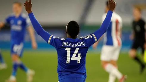 Rodgers hails 'phenomenal' Iheanacho as Leicester close in on top four