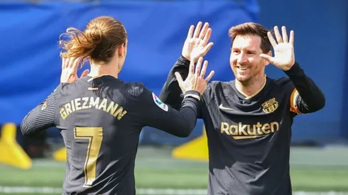 Griezmann double fires Barca to Villarreal victory