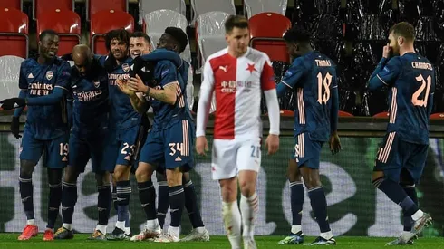 Arsenal ease past Slavia Prague into Europa League semi-final