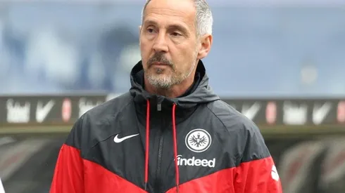 Frankfurt coach Huetter to take charge of Moenchengladbach next season