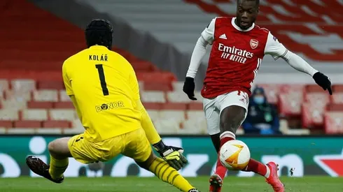 Arsenal denied Europa League win by late Slavia goal