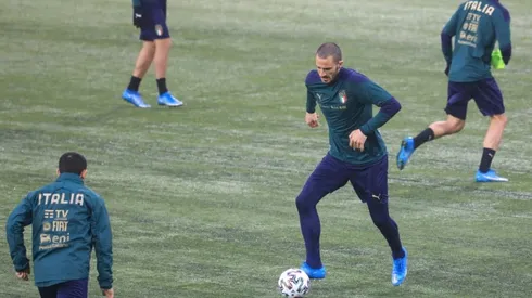 Juve defender Bonucci positive for Covid after Italy return