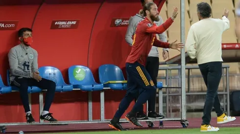 Ramos suffers calf injury ahead of Liverpool tie