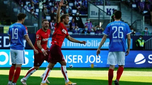 Beer showers after Andersson saves Cologne from Bundesliga drop