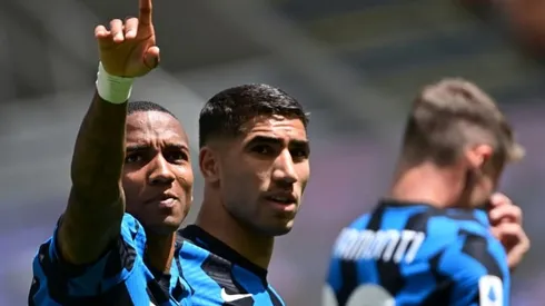 Young scores first goal of season in Inter's winning finale as fans return