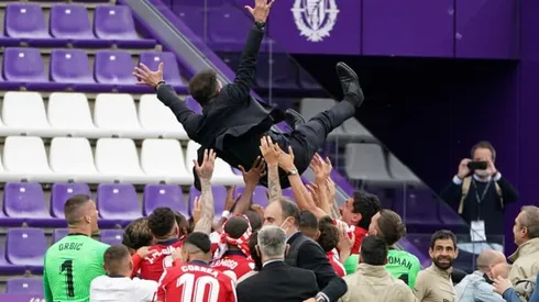 Atletico La Liga success shows strength in adversity, says Simeone