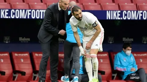 Zidane delight for Benzema ahead of Liga title end game