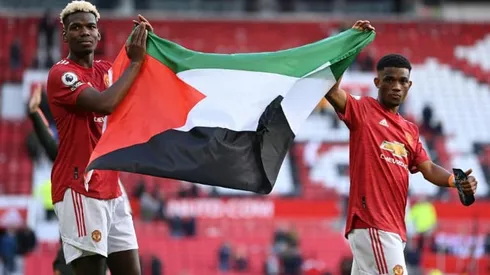 Solskjaer defends Pogba and Diallo over displaying Palestinian flag