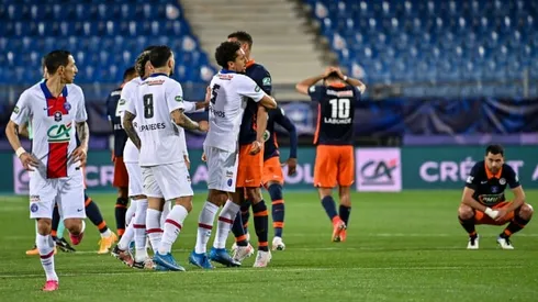 PSG down Montpellier from the spot to stamp Cup final ticket