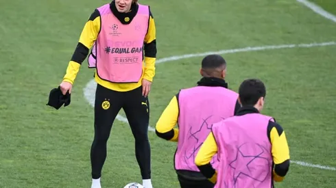 Haaland back in training ahead of German Cup final