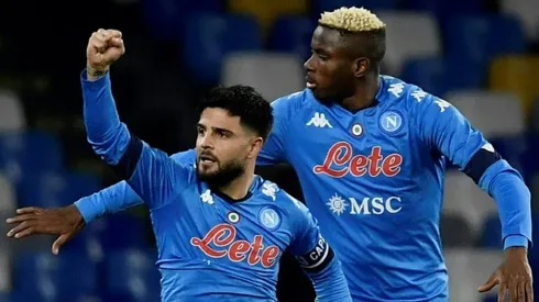 Osimhen double helps lift Napoli second in Serie A