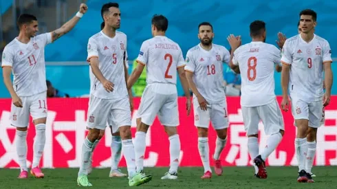 Five-star Spain reach Euro 2020 knockout stage as Portugal risk early exit