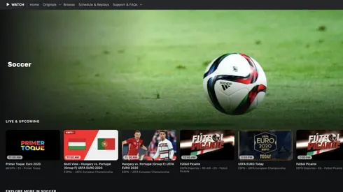 How to watch soccer games on ESPN3