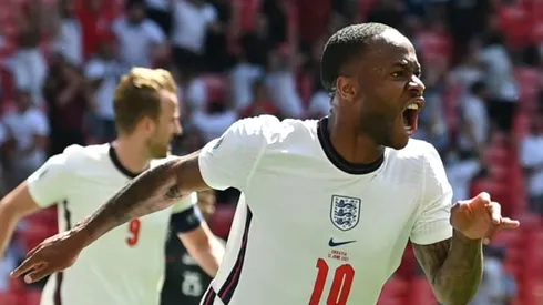 Sterling breaks major tournament hex in Wembley 'back garden'