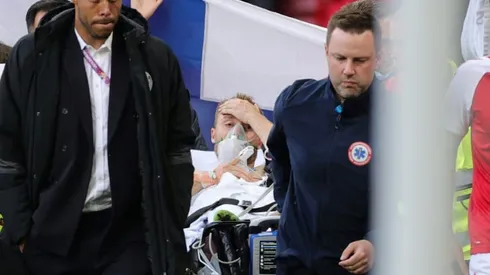 Denmark's Eriksen 'awake' in hospital after collapsing at Euro 2020