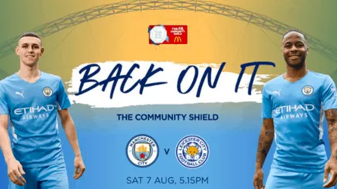 Man City vs. Leicester on US TV and streaming: Community Shield