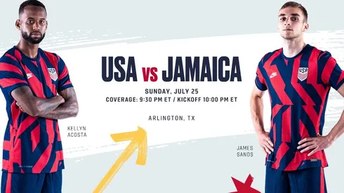 Where to find USA vs. Jamaica on US TV: July 2021