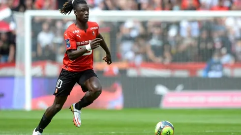 Eduardo Camavinga playing for Stade Rennais (Photo credit: AFP)