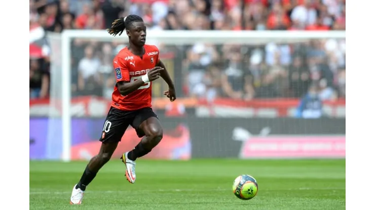 Eduardo Camavinga playing for Stade Rennais (Photo credit: AFP)
