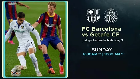 Where to find Barcelona vs. Getafe on TV and streaming