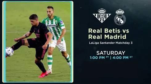 Where to find Betis vs. Real Madrid on US TV and streaming