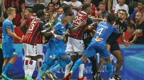 Nice hit with stadium ban, Marseille physio suspended after chaos