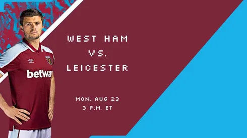 West Ham vs. Leicester on US TV: Aug. 2021