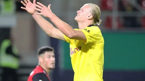 Haaland hits hat-trick as Dortmund march on in German Cup