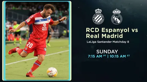 Where to find Espanyol vs. Real Madrid on TV and streaming
