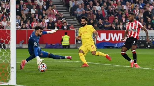 Salah scores to share Golden Boot lead